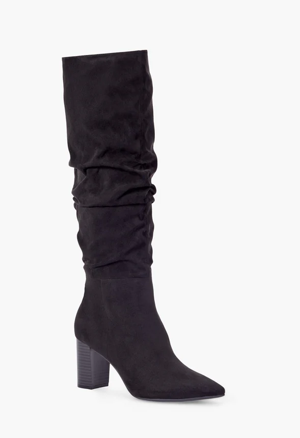 Fiona Slouched Heeled Boot - Image 2