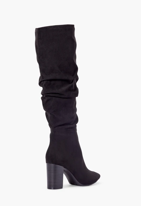 Fiona Slouched Heeled Boot - Image 3