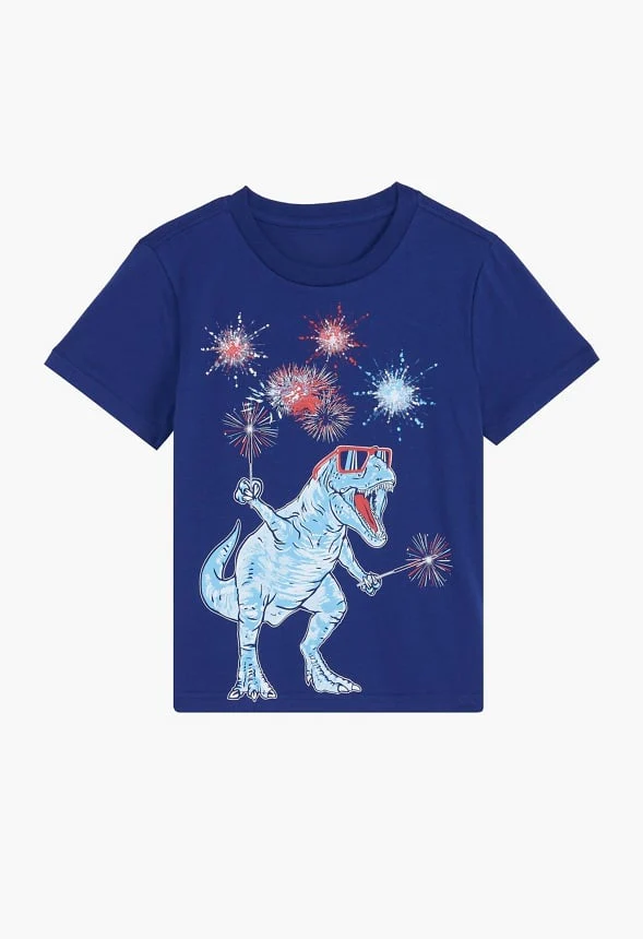 Fireworks Dino Tee - Image 2