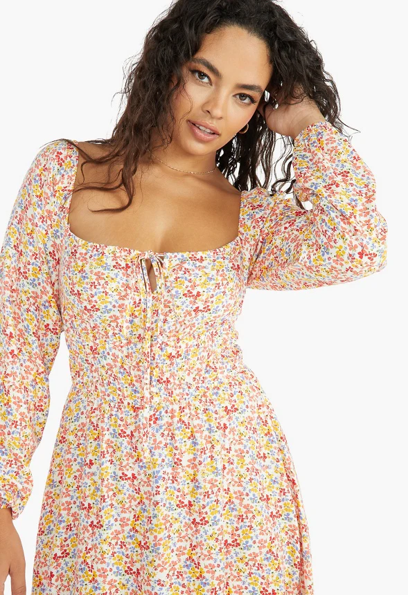 Fit And Flare Mini Dress - Image 4