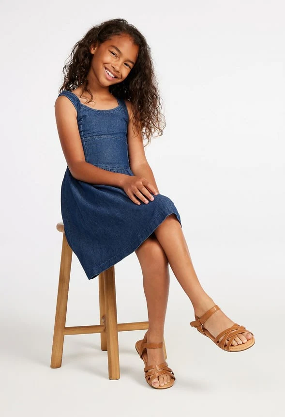 Fit & Flare Pieced Dress - Image 5