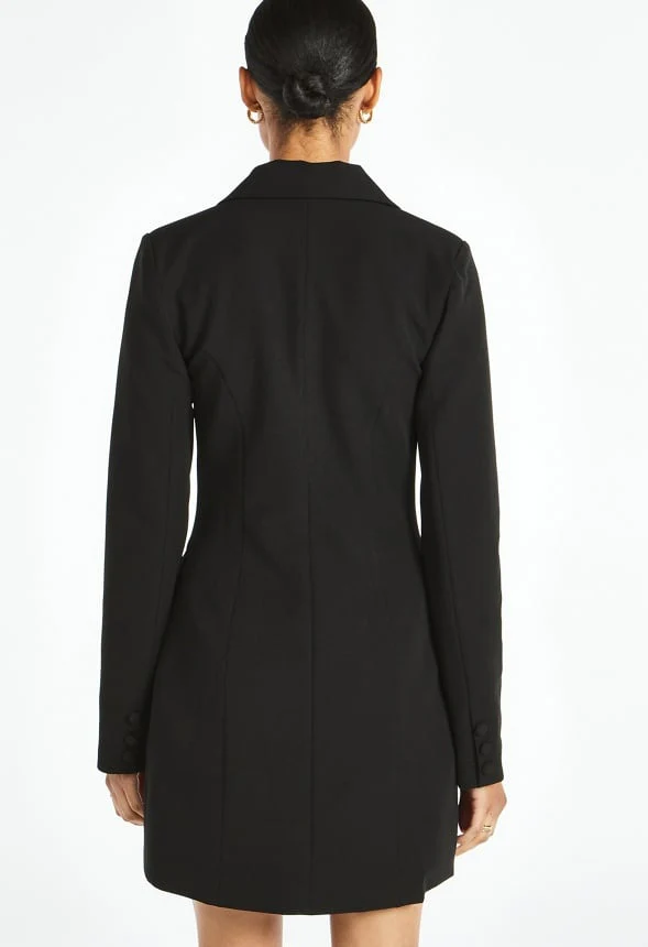 Fitted Blazer Dress - Image 3