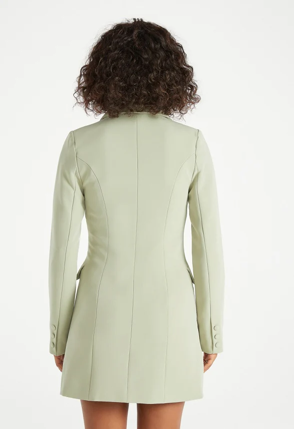 Fitted Blazer Dress - Image 2