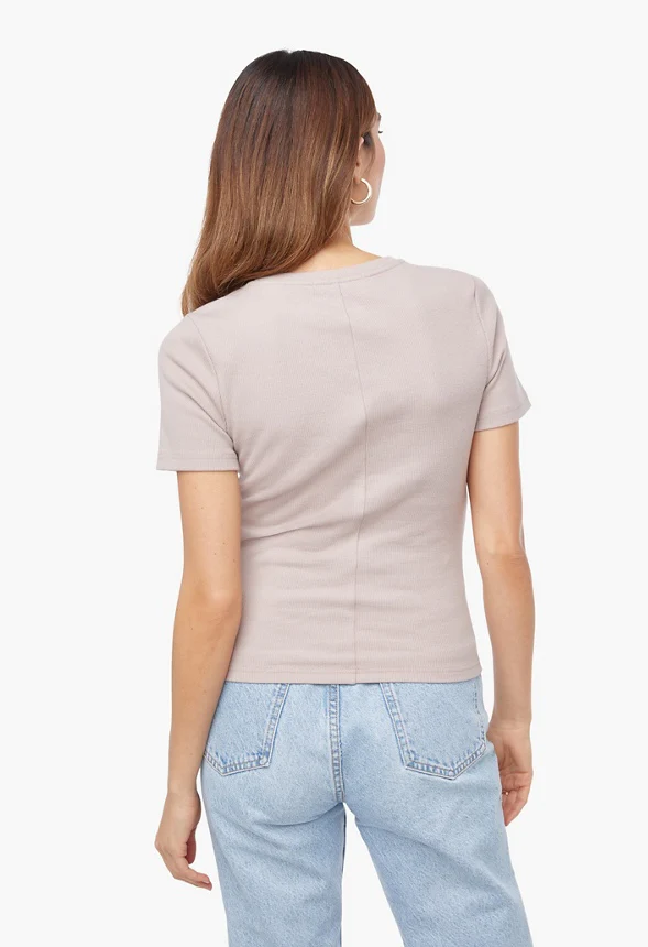Fitted Short Sleeve Tee - Image 2