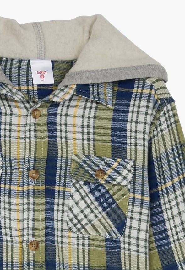 Flannel Fleece Hood - Image 4