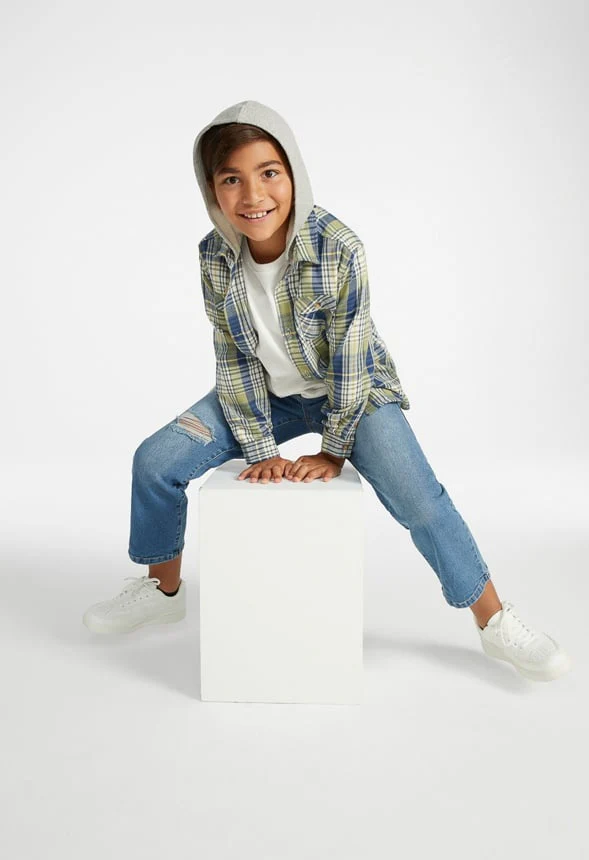 Flannel Fleece Hood - Image 5