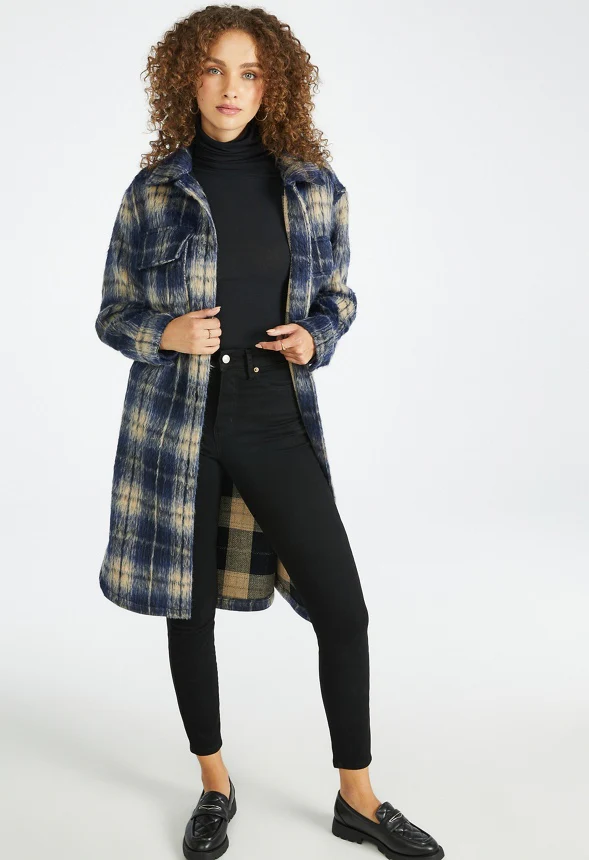 Flannel Long Shacket - Image 4