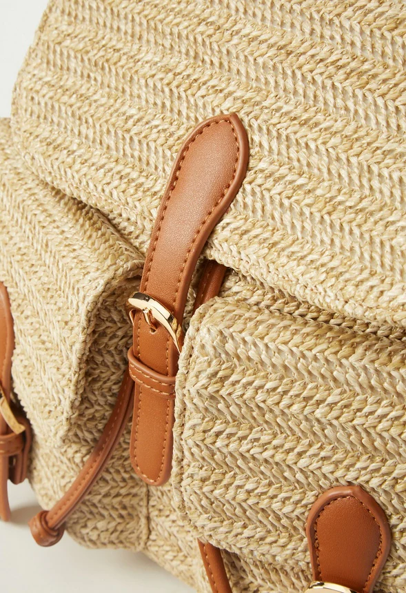 Flap Backpack With Buckles - Image 7