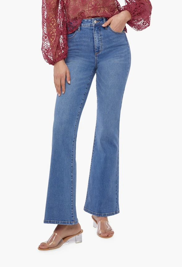 Megan Flare Leg Jeans - Image 2