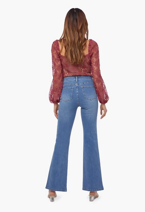 Megan Flare Leg Jeans - Image 3