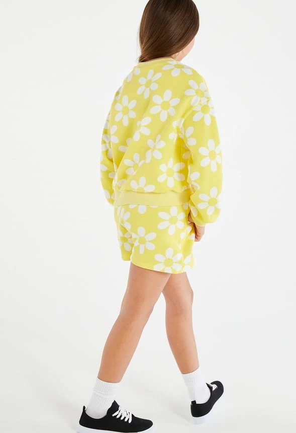 Fleece Pull On Printed Shorts - Image 5