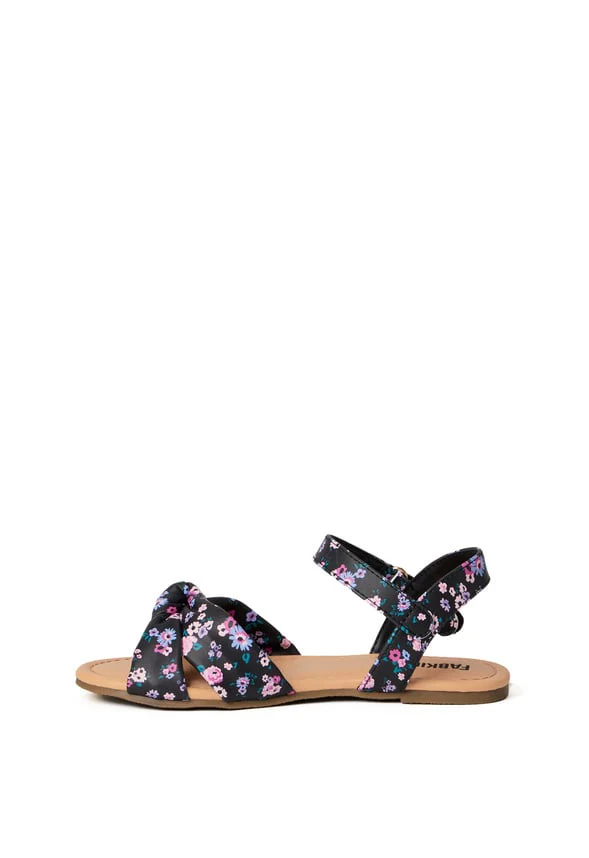Floral Knot Strap Sandal - Image 4