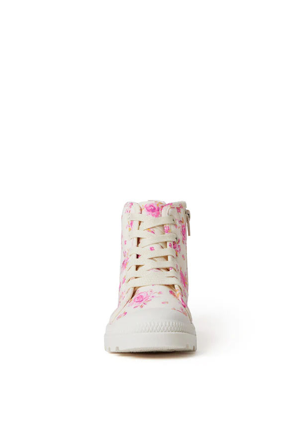 Floral Lug Sole High Top Sneaker - Image 5