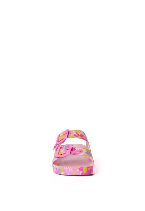 Floral Rubber Slide Sandal - Image 5