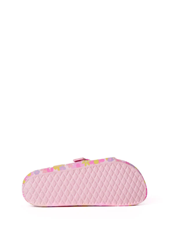 Floral Rubber Slide Sandal - Image 7