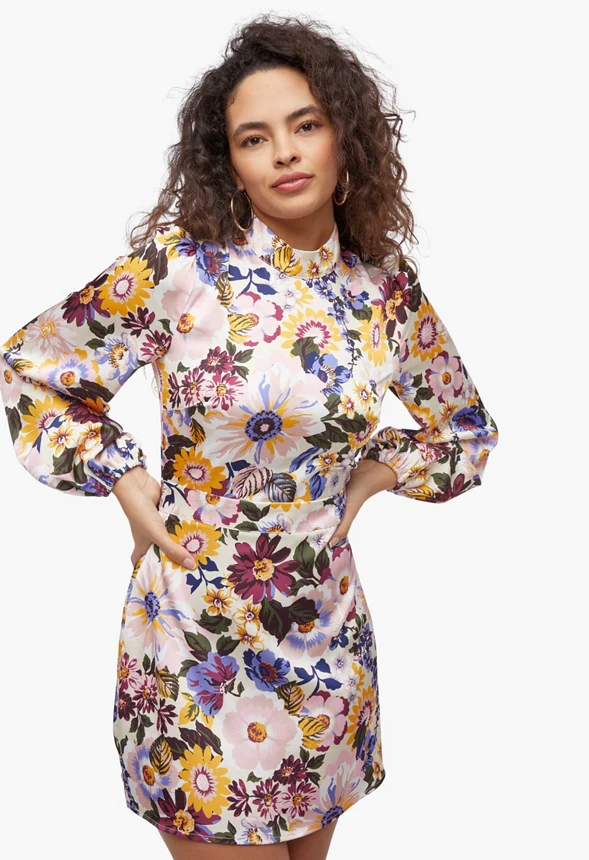 Floral Shift Dress - Image 2