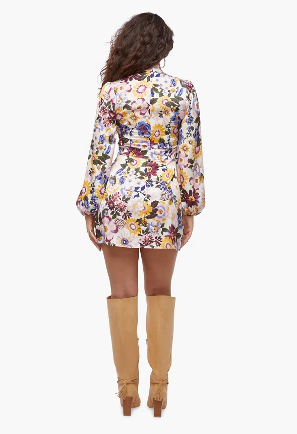 Floral Shift Dress - Image 3