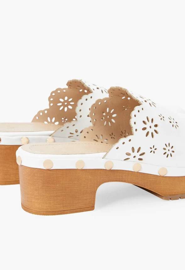 Floret Eyelet Clog - Image 4