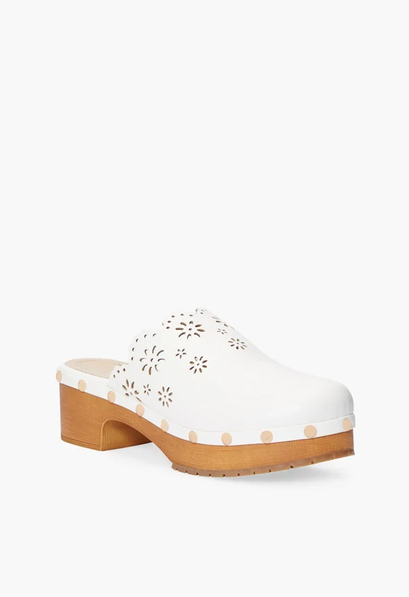 Floret Eyelet Clog - Image 5