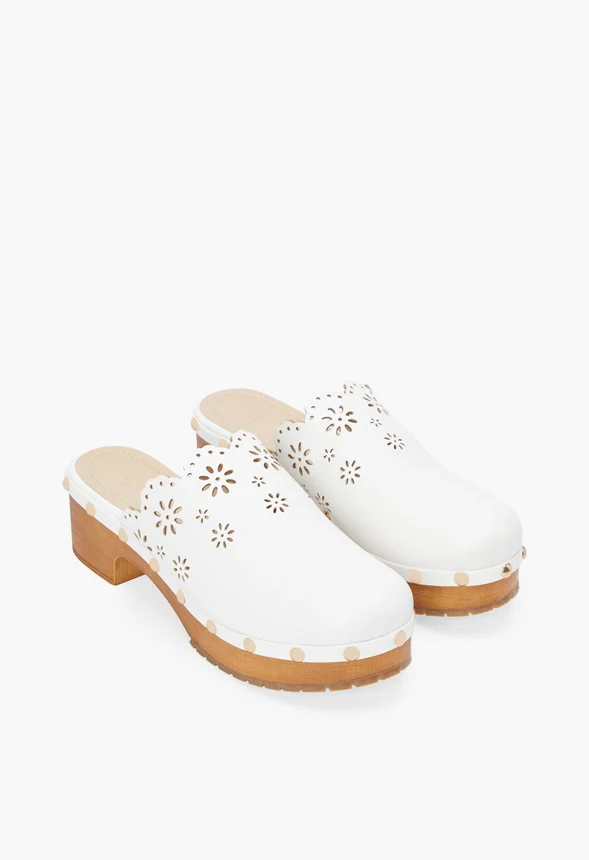 Floret Eyelet Clog - Image 6