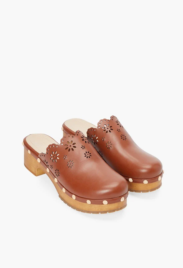 Floret Eyelet Clog - Image 6