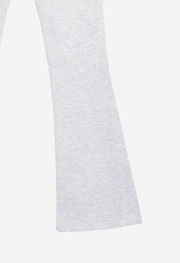 Fold Over Flare Legging - Image 2