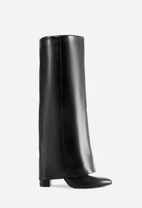 Fold-Over Pointed Toe Boot - Image 3