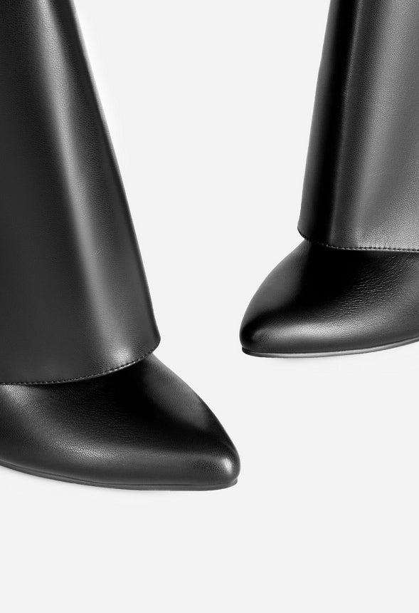 Fold-Over Pointed Toe Boot - Image 5