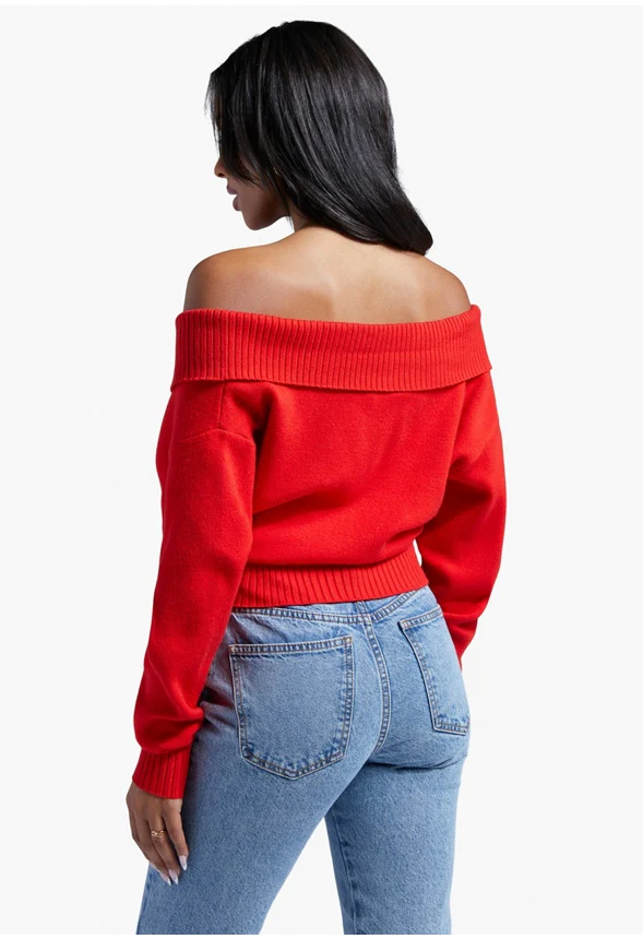 Fold Over Sweater - Image 2