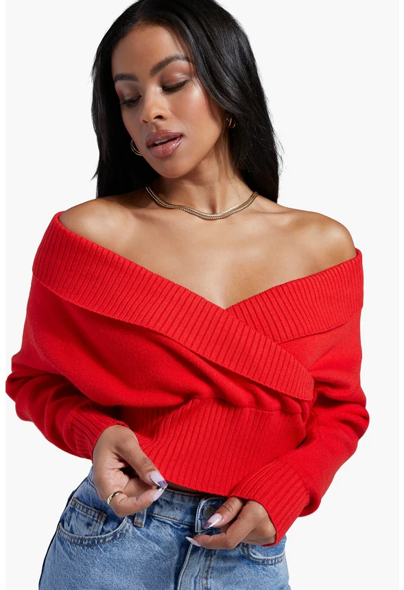 Fold Over Sweater - Image 3