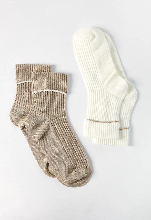 Foldover Ankle Socks - Image 3