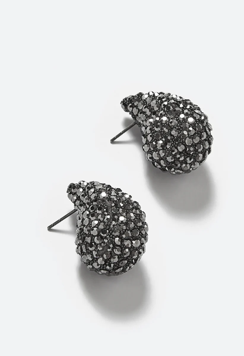 Frey Sparkle Teardrop Stud - Image 3