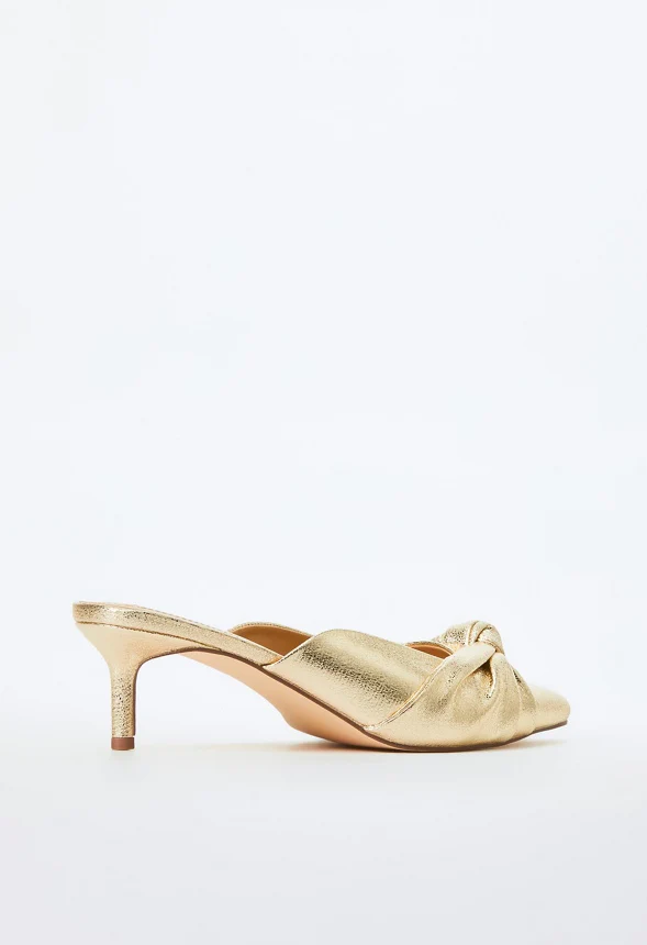 Freya Heeled Mule Pump - Image 4