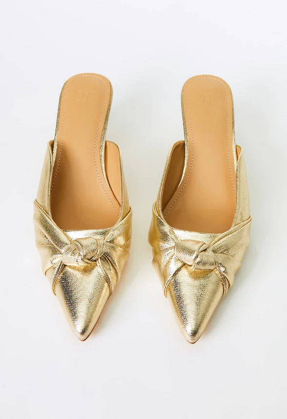 Freya Heeled Mule Pump - Image 5