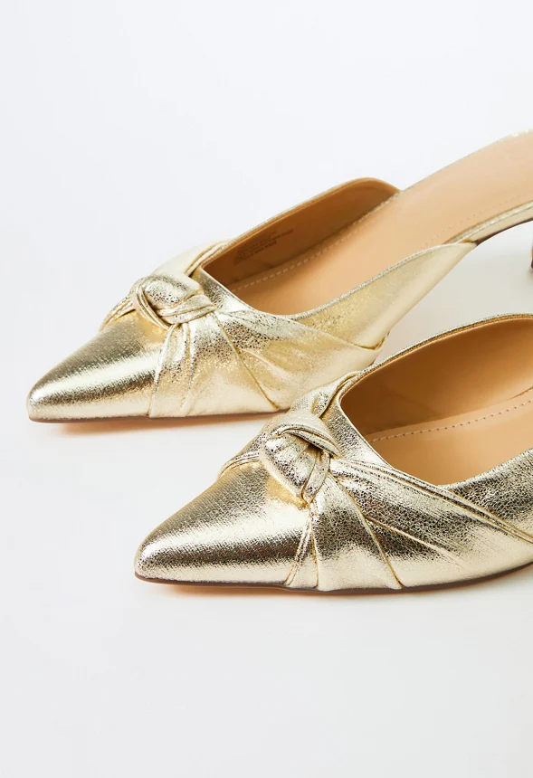 Freya Heeled Mule Pump - Image 6