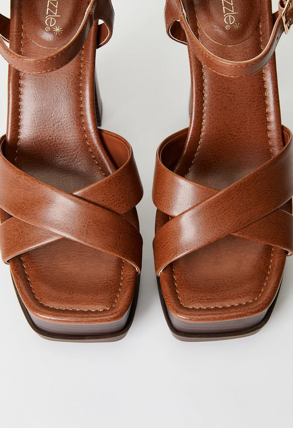 Freya Platform Heeled Sandal - Image 6