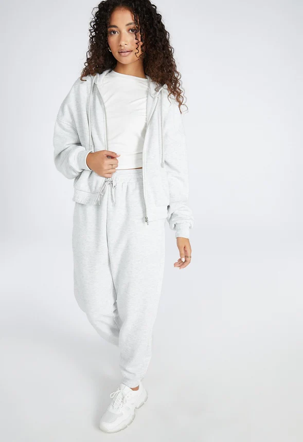 Full Zip Fleece Hoodie - Image 5