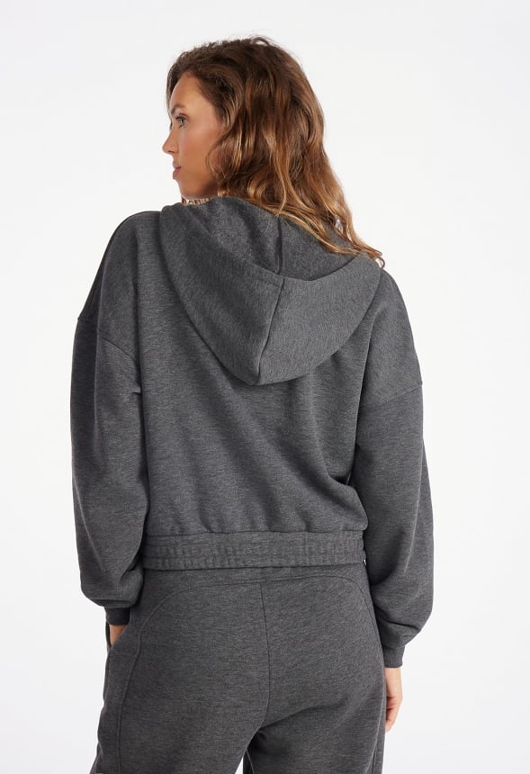 Full Zip Fleece Hoodie - Image 2