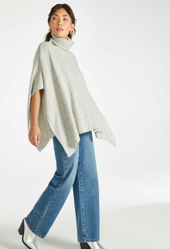 Funnel Neck Ruana - Image 4