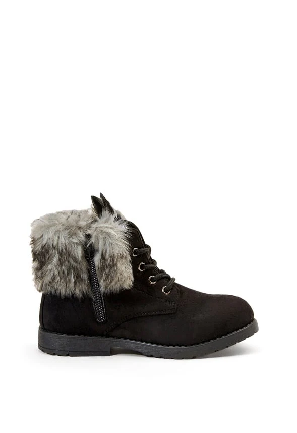 Fur Lined Cat Face Boot - Image 4