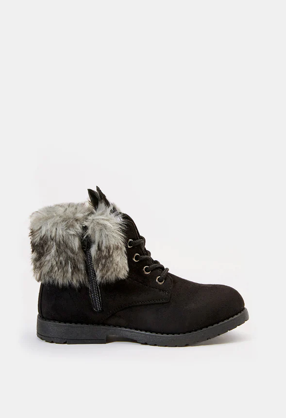 Fur Lined Cat Face Boot - Image 5