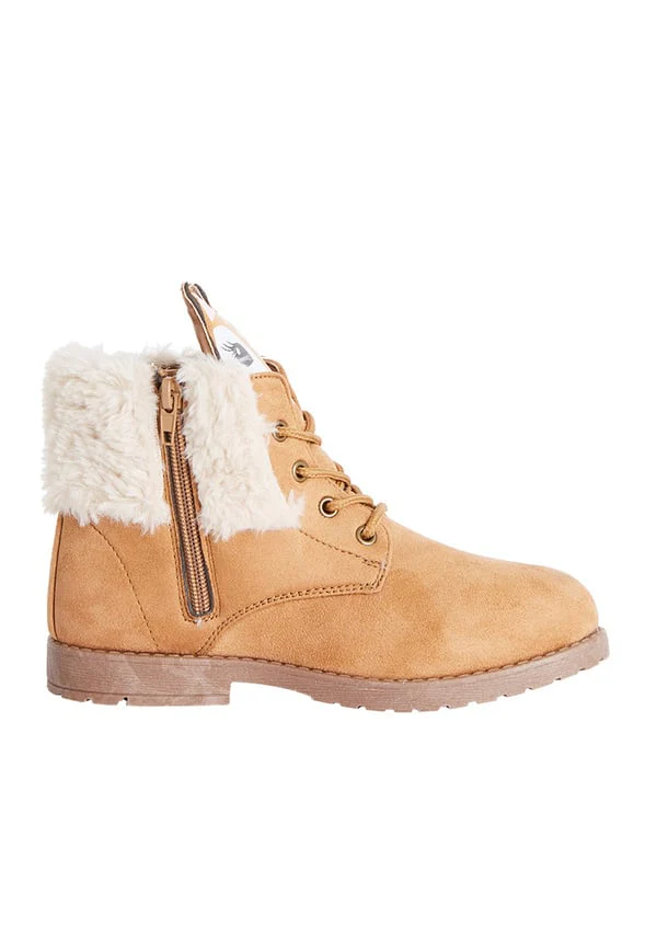 Fur Lined Deer Face Boot - Image 4