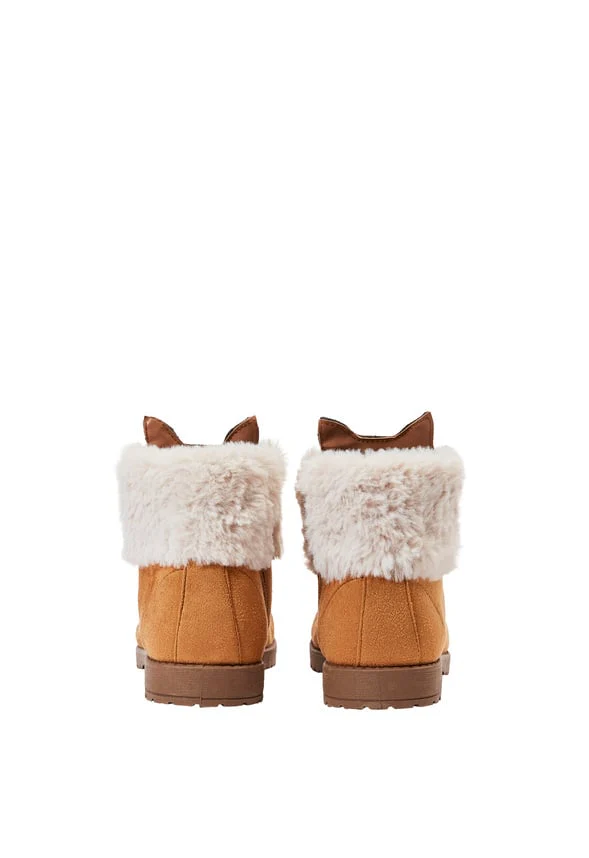 Fur Lined Deer Face Boot - Image 6