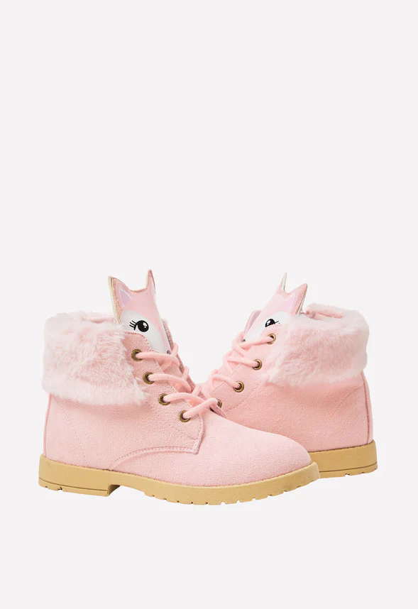 Fur Lined Fox Face Boot - Image 3