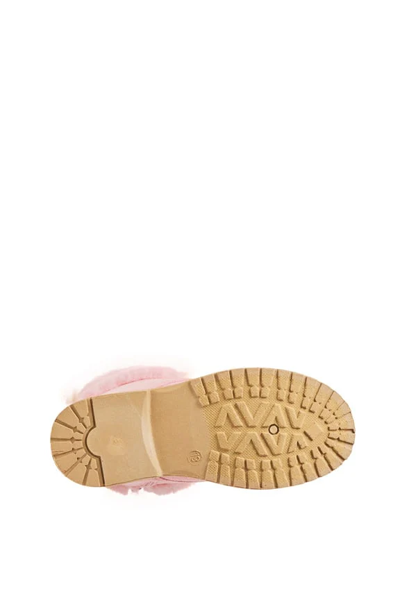 Fur Lined Fox Face Boot - Image 7