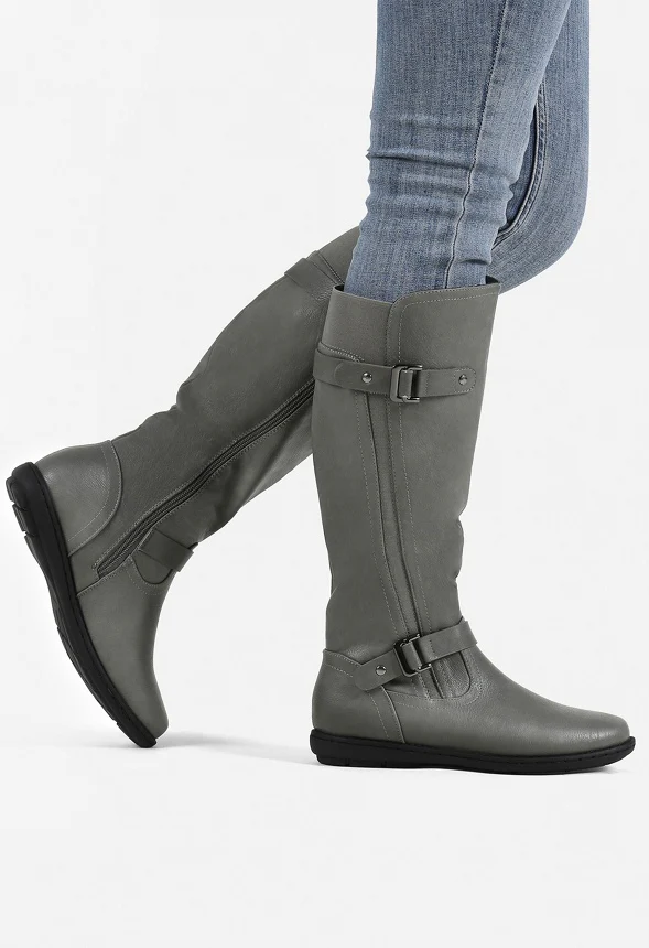 Fur Lined Knee High Boot - Image 2