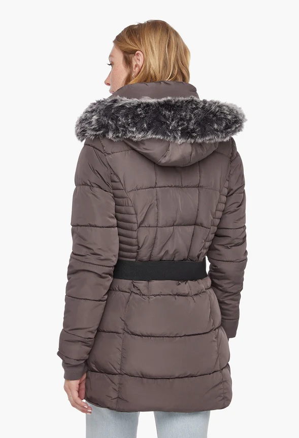 Fur Lined Utility Parka - Image 4