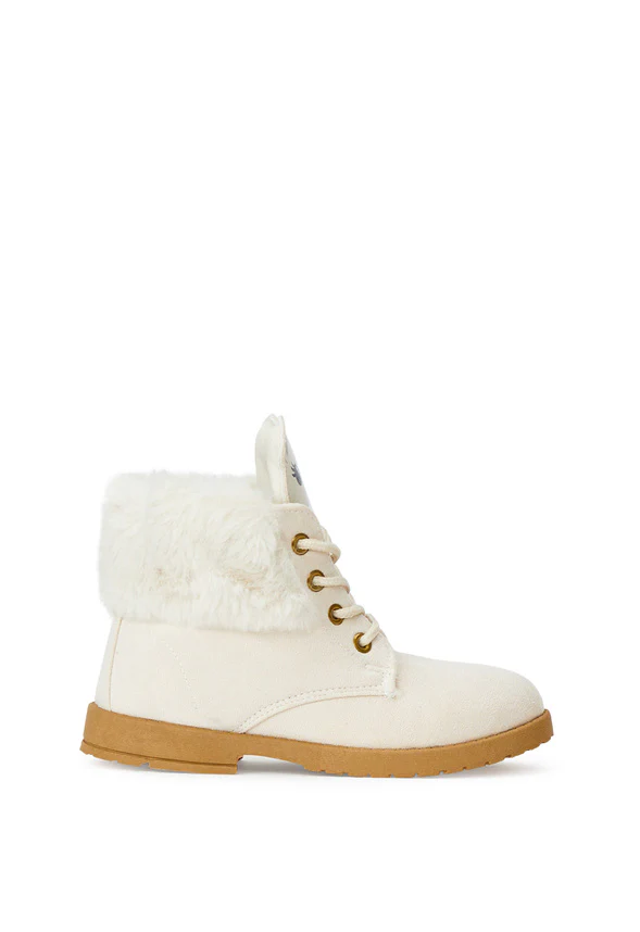 Fur Lined Bear Face Boot - Image 3