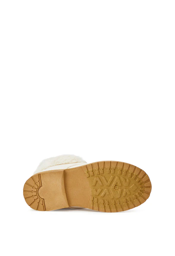 Fur Lined Bear Face Boot - Image 7