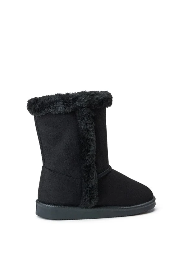 Fur Trim Fuzzy Boot - Image 3